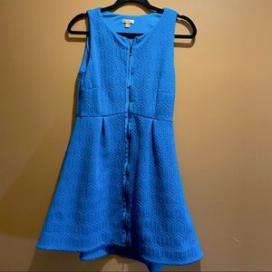 Leifsdottir Blue Sleeveless Dress